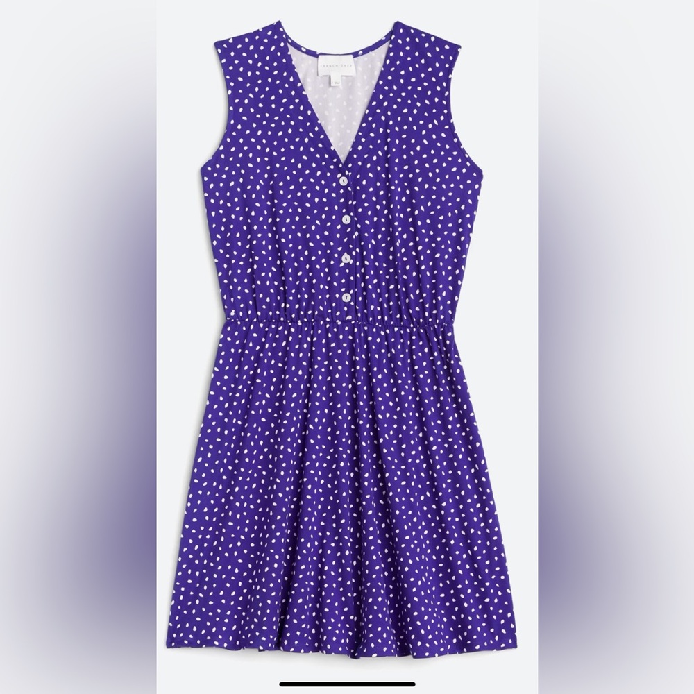 French Grey Daphne Brushed Knit Dress